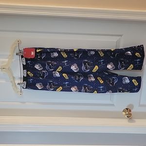 Star wars blue pajama pants large 10-12